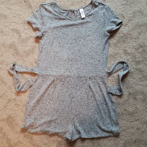 Light Justice Grey Romper.